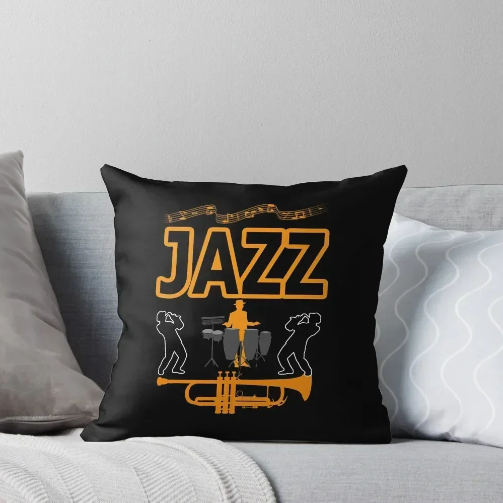 jazz Throw Pillow Pillow Cover Cushion Cover Luxury Pillowcase Cushion Christmas Throw Pillows Covers pillow