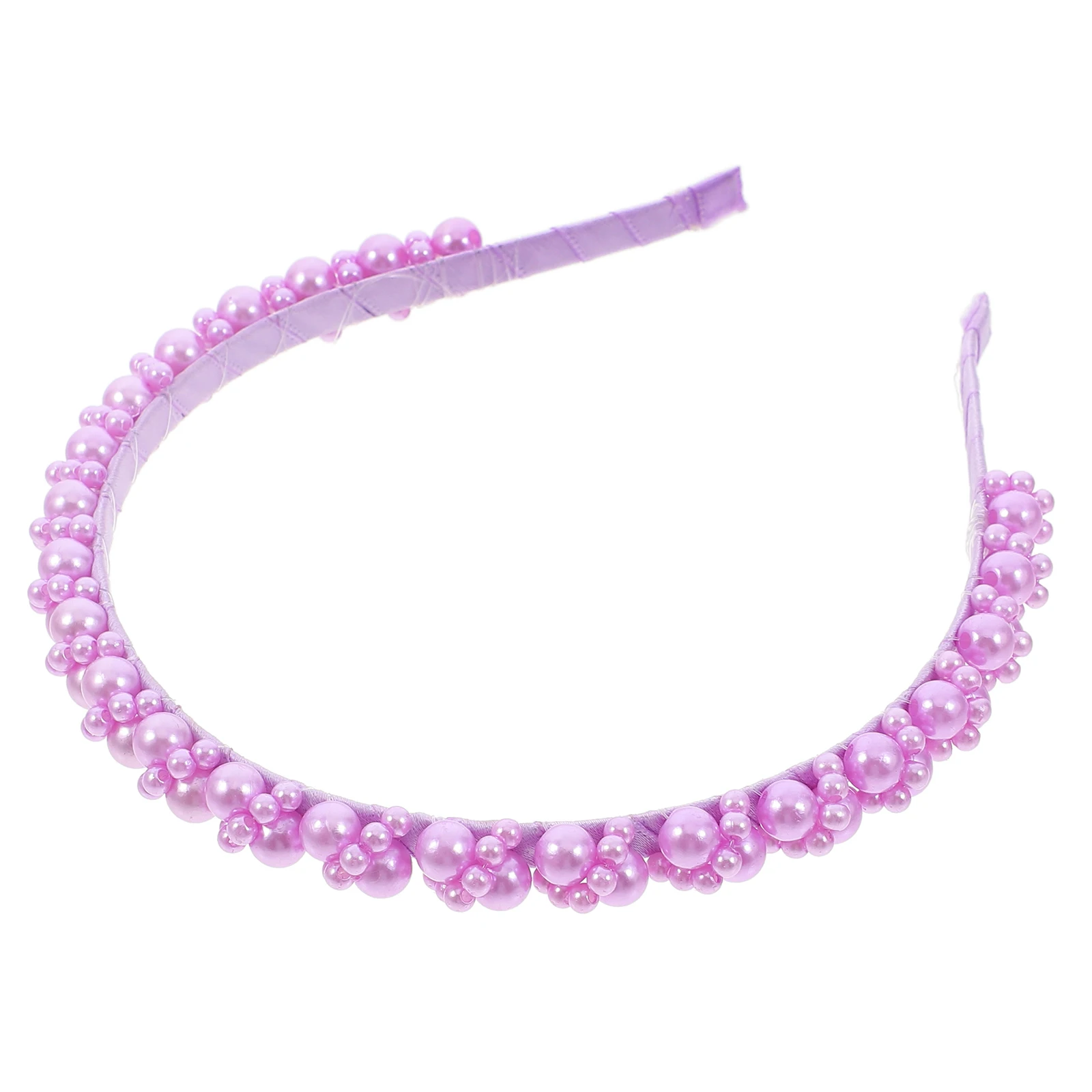 

Solid Color Pearl Headband for Washing Face Skin Care Spa Decorative Shower Face Washing Headbands Multipurpose