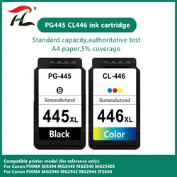 Compatible PG-445 PG445 CL-446 XL Ink Cartridge for Canon PG 445 CL446 for Canon PIXMA MX494 MG2440 MG2940 MG2540 MG2540S IP2840