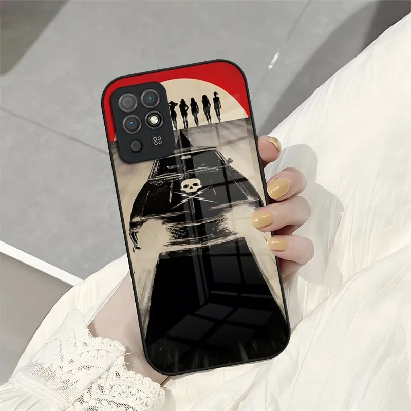 Quentin Tarantino Movie Phone Case For Huawei P30 Lite P50 P20 P40 P10 P9 Smartp Z Mate 40 Honor 30 50 60 Pro Plus Glass Cover