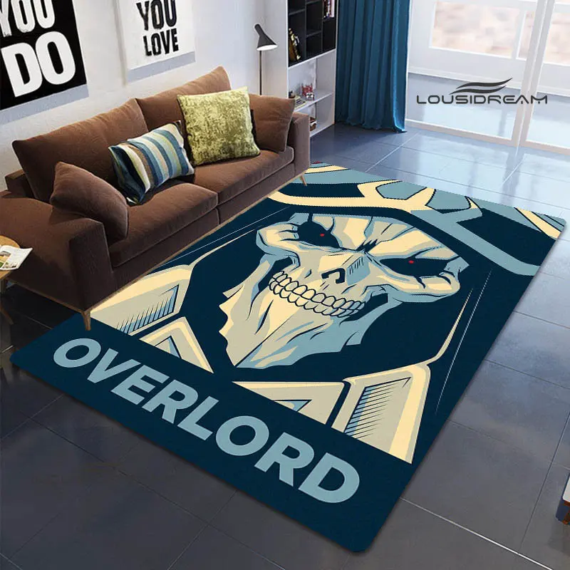 The latest anime overlord printed carpet picnic carpet fashion home decoration beautiful anti -slip area rug birthday gift