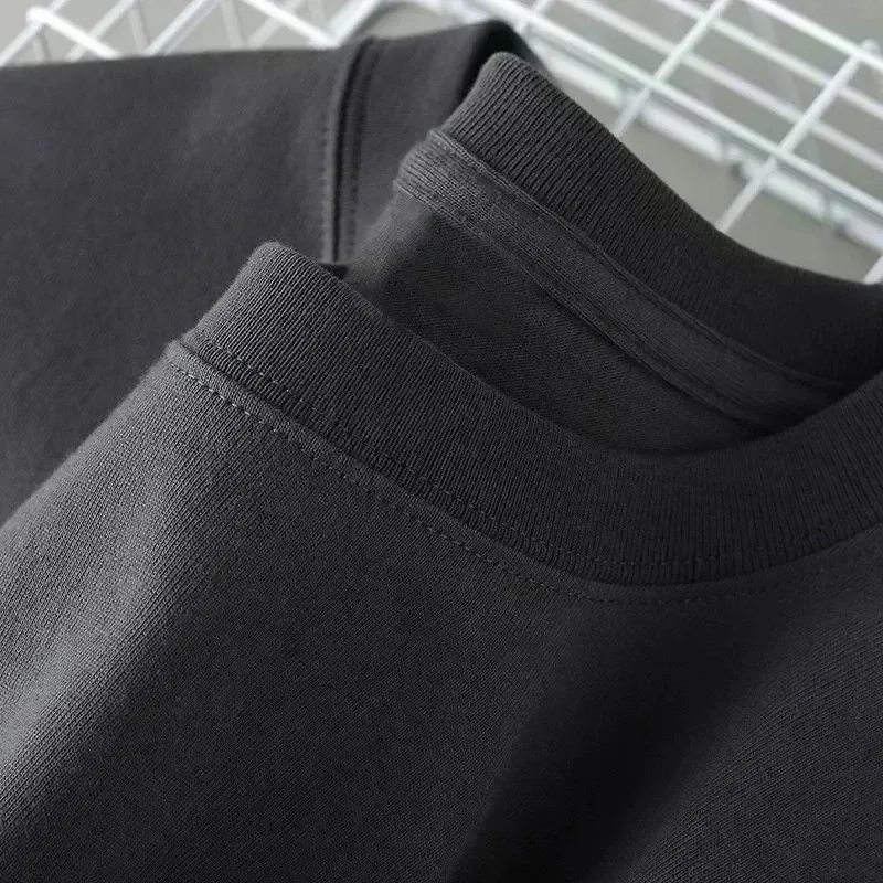 2025 جديد طلاب الجامعات الدولة النفسية الصيف Crewneck قصيرة الأكمام تي شيرت الرجال والنساء الصيف قصيرة الأكمام
