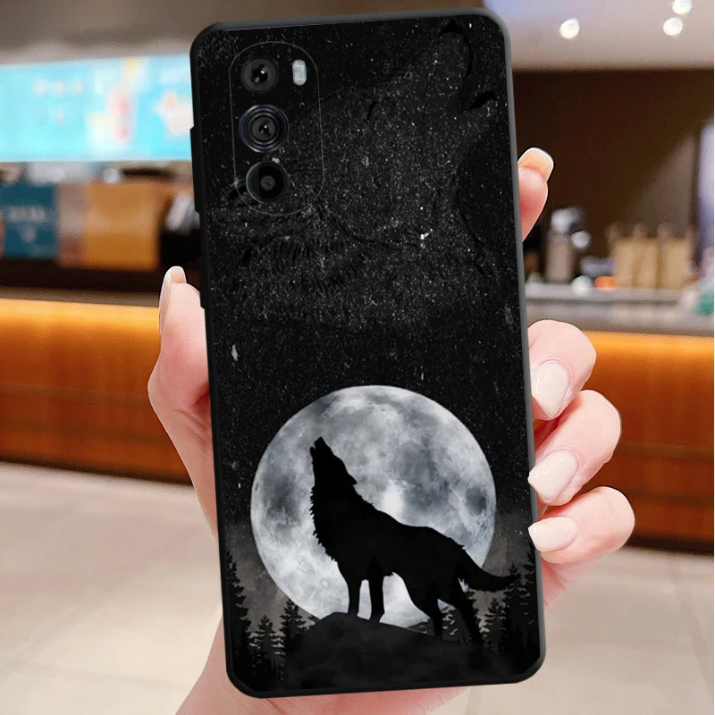 

Phone Case For Motorola Edge 50 40 Pro 60 50 40 30 Ultra Neo Fusion Moto G Play G Stylus G Power G Animal Wolf
