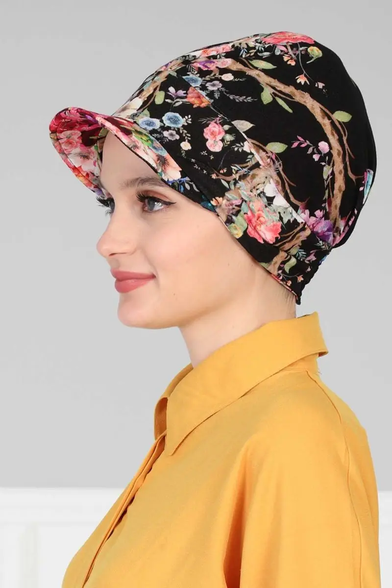 Gekämmte kappe wald muster