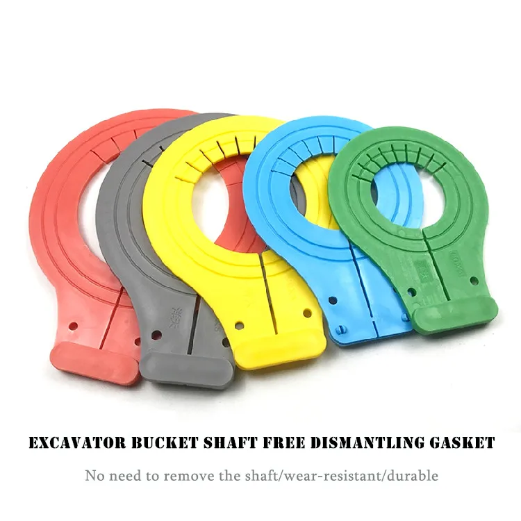 Прокладка вала ковша экскаватора, штифт ковша, регулируемый подвижный пластиковый быстроразборный вал, износостойкие утолщенные детали
