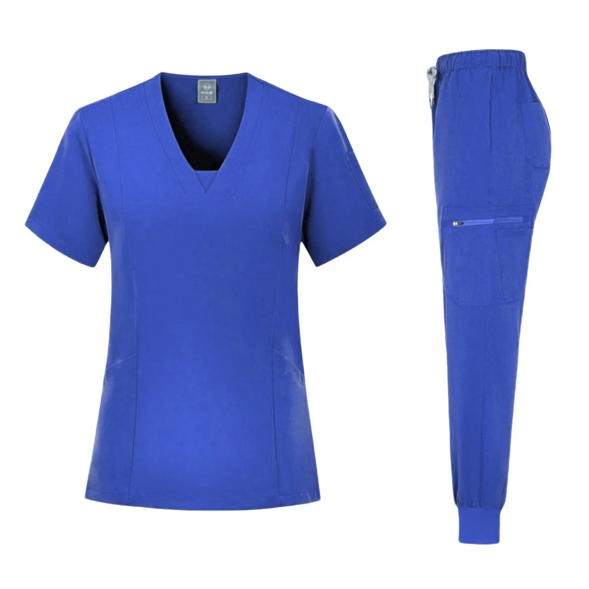 Slim Fit Ziekenhuis Tandheelkundige Klinische Werkkleding Kleding Chirurgische Overall Pakken Vrouwen Scrubs Sets Verpleegkundige Accessoires Medisch Uniform