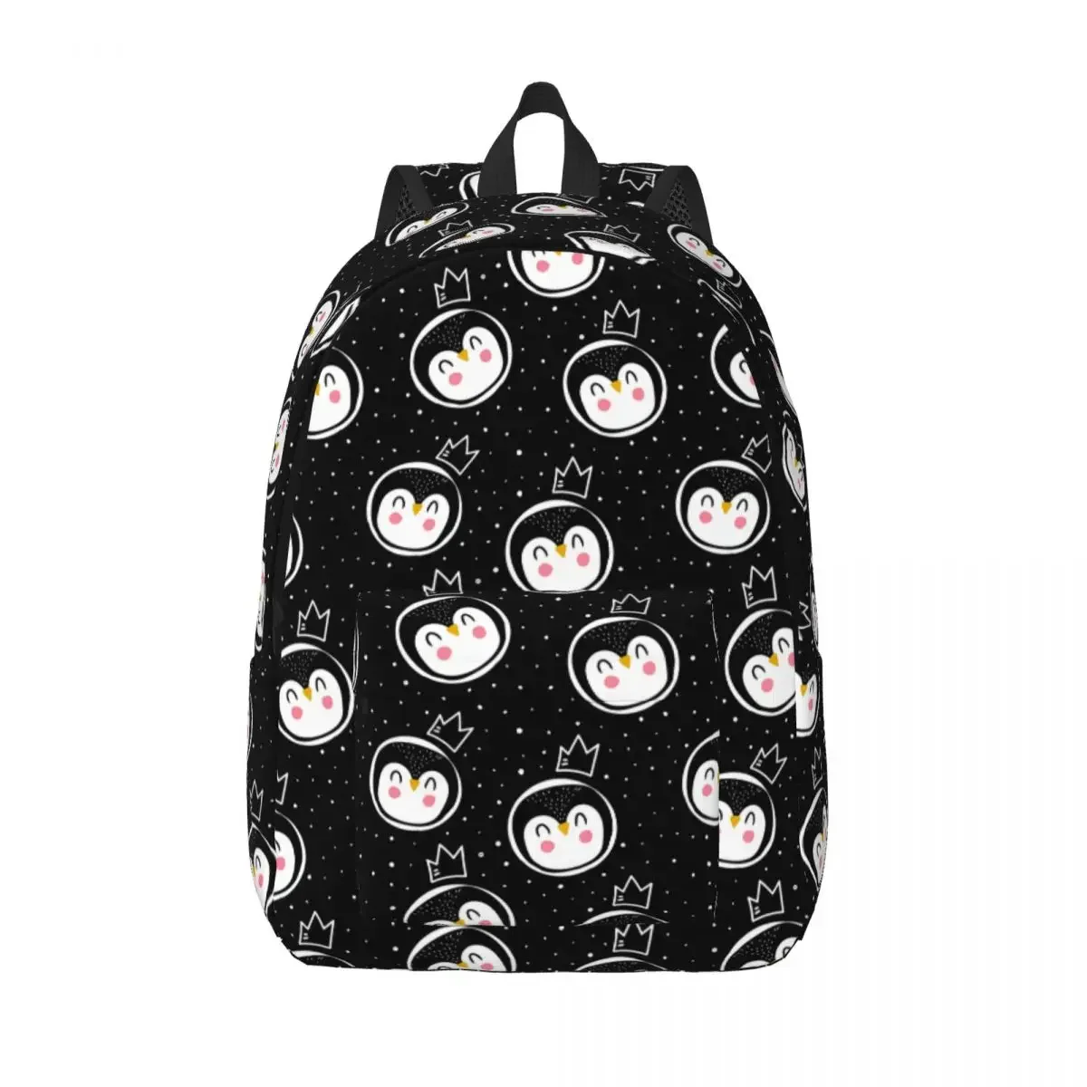 Cute Penguin Animal Backpack for Boy Girl Kids Student School Book Bags Canvas Daypack Kindergarten Primary Bag Lightweight