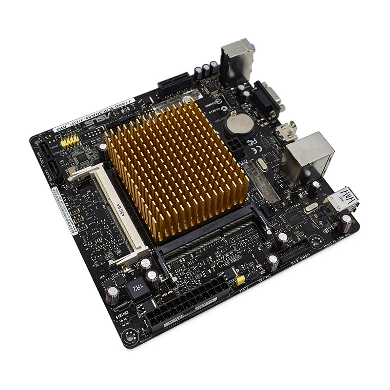 ASUS Mini ITX  J1800-K  Motherboard DDR Integrated J1800 Dual-core CPU Supports HDMI With I/O Shield and SATA Cable