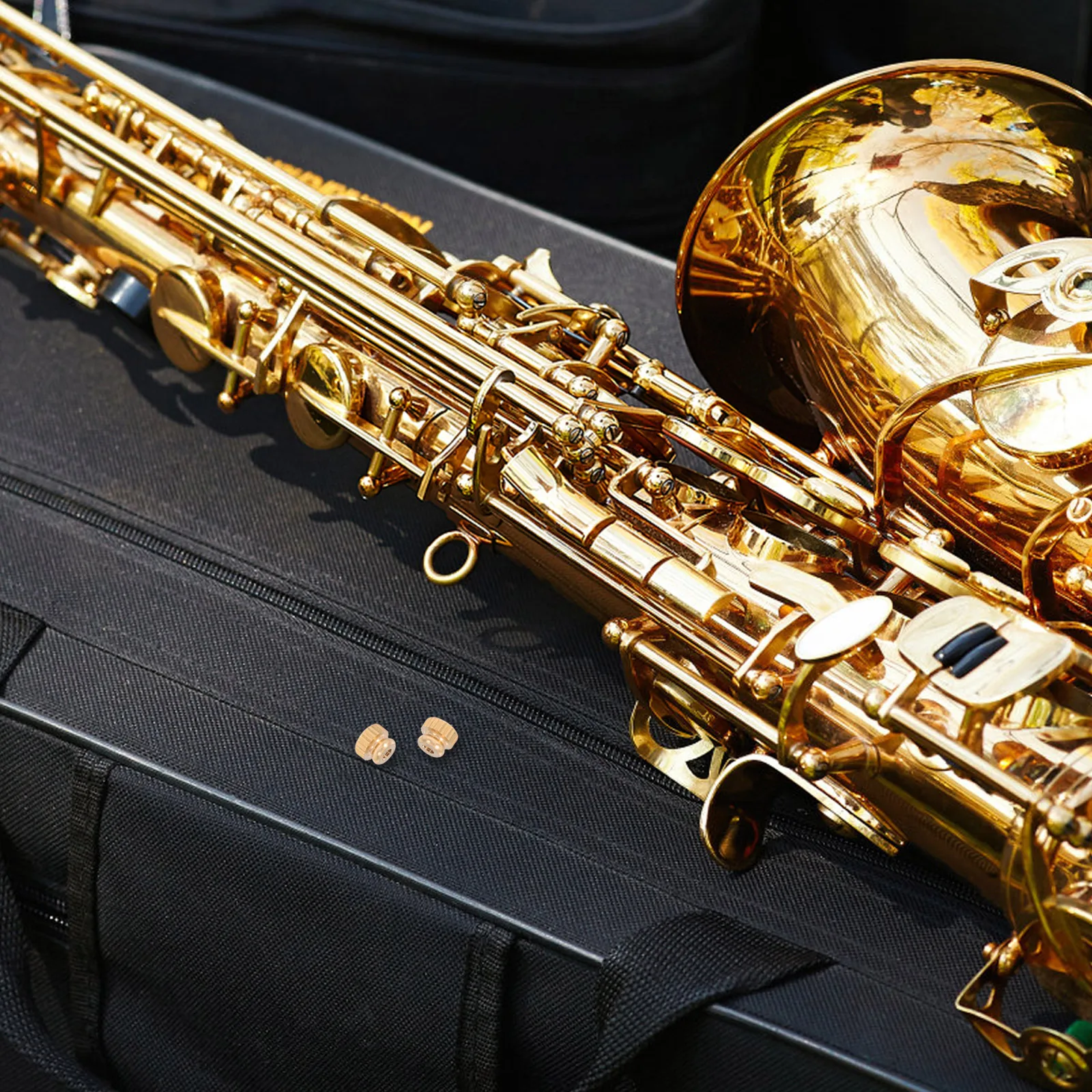 

Musical Instrument Accessories Parts Golden Metal Buffering Stop for French Horn