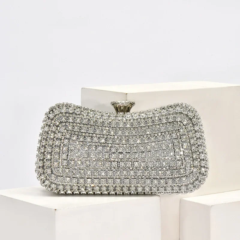 

Новые винтажные вечерние сумки с бриллиантами, женская золотая сумочка с кристаллами, женская формальная односторонняя блестящая сумка с бисером, роскошный дизайн, кошелек-клатч