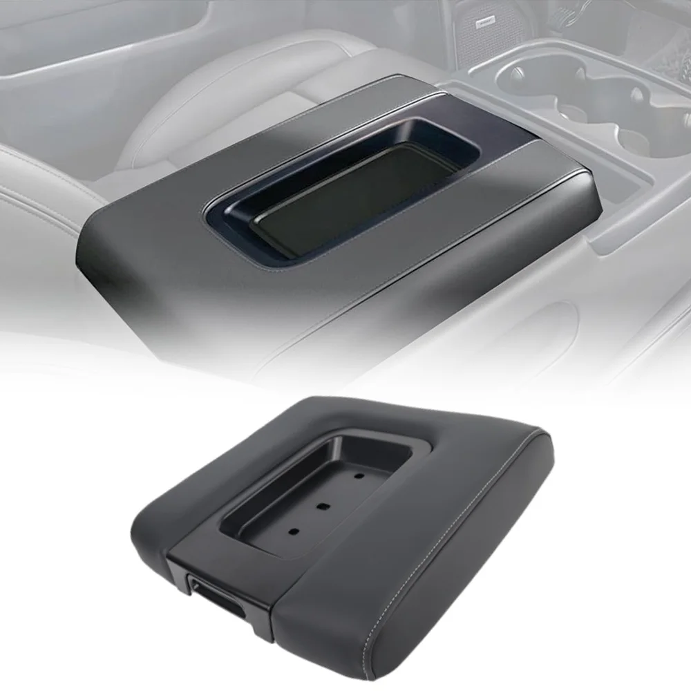 

Center Console Lid Armrest Cover for Cadillac Escalade Chevrolet Tahoe Suburban Silverado GMC Sierra 1500 2500 3500 Yukon LHD