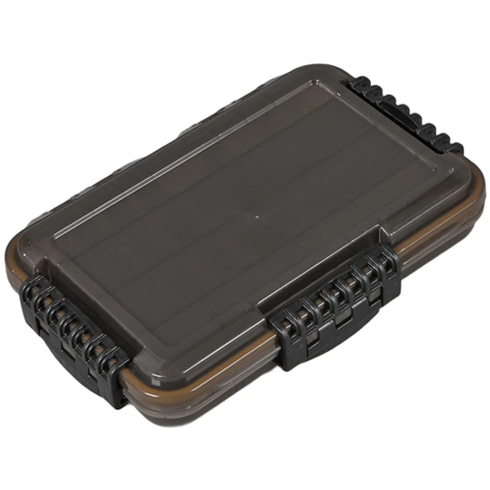 Fishing Tackle Box Waterproof with Removable Partitions for Lures Spacious Organization 35x22x7.5cm Sturdy Hinges