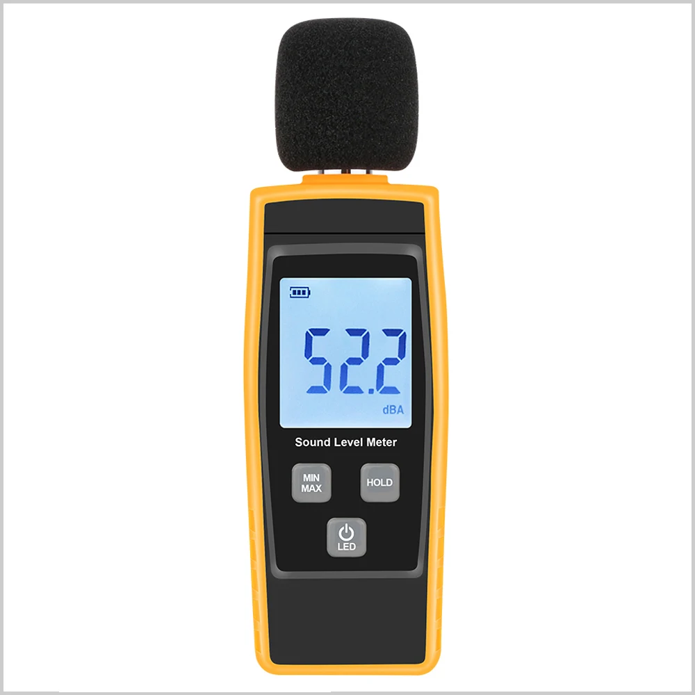 SYXLIF Decibel Meter Noise Measuring Instrument db Meter 30~130dB Mini Audio Sound Level Meter Decibel Monitor Noise Meter