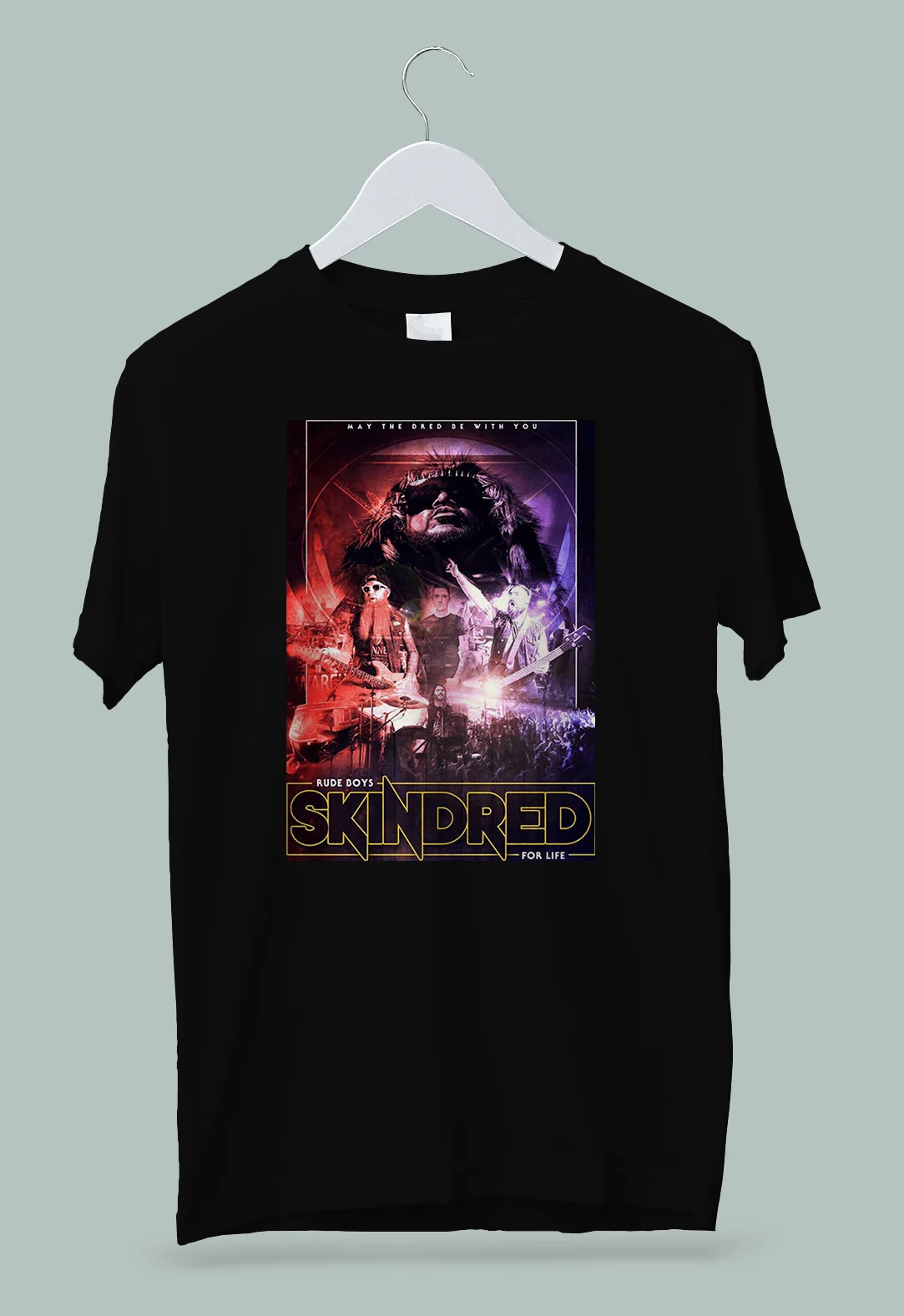 Skindred Rude Boys For Life T-Shirt S-2XL