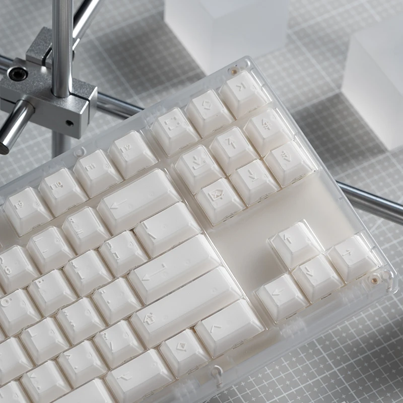 

PBTfans X-RAY R2 Theme Keycap Set ABS Translucent Custom Keyboard Cap Cherry Profile KeyCap for Mechanical Keyboard Accessories