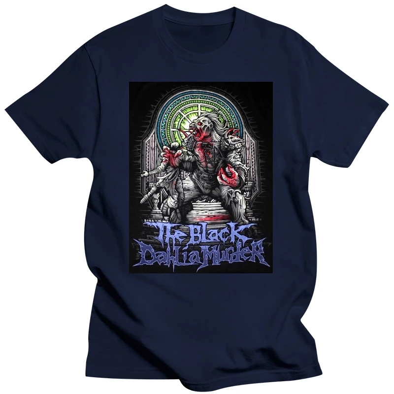 THE BLACK DAHLIA MURDER RAWHEAD REX WHITECHAPEL DEATH METAL NEW BLACK T-SHIRT Printed T Shirts Short Sleeve Hipster Tee