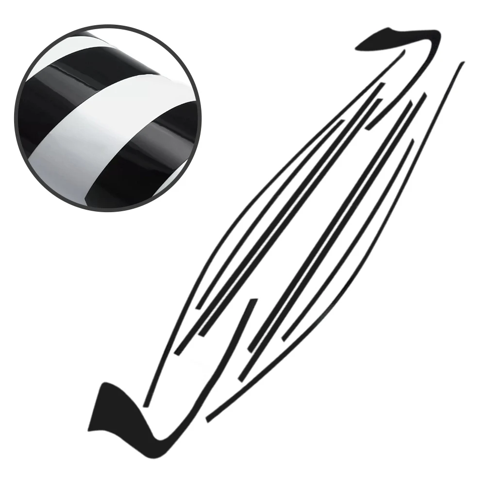 인피니티 Q50 Q50S 2014 2024 크롬 삭제 창 트림 스티커 차량 외관 용 비닐 스크래치 방지 블랙 아웃 스타일