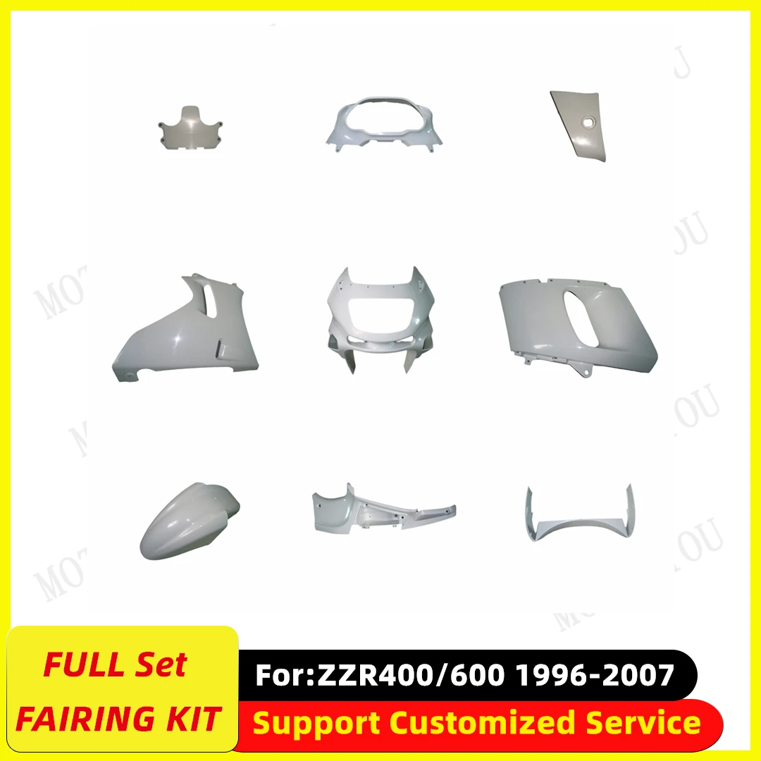 

ABS Plastic Fairing Kit for Kawasaki ZZR400 ZZR600 1996 1997 1998 1999 2001 2002 2003 2004 2005 2006 2007 Motorcycle fairings