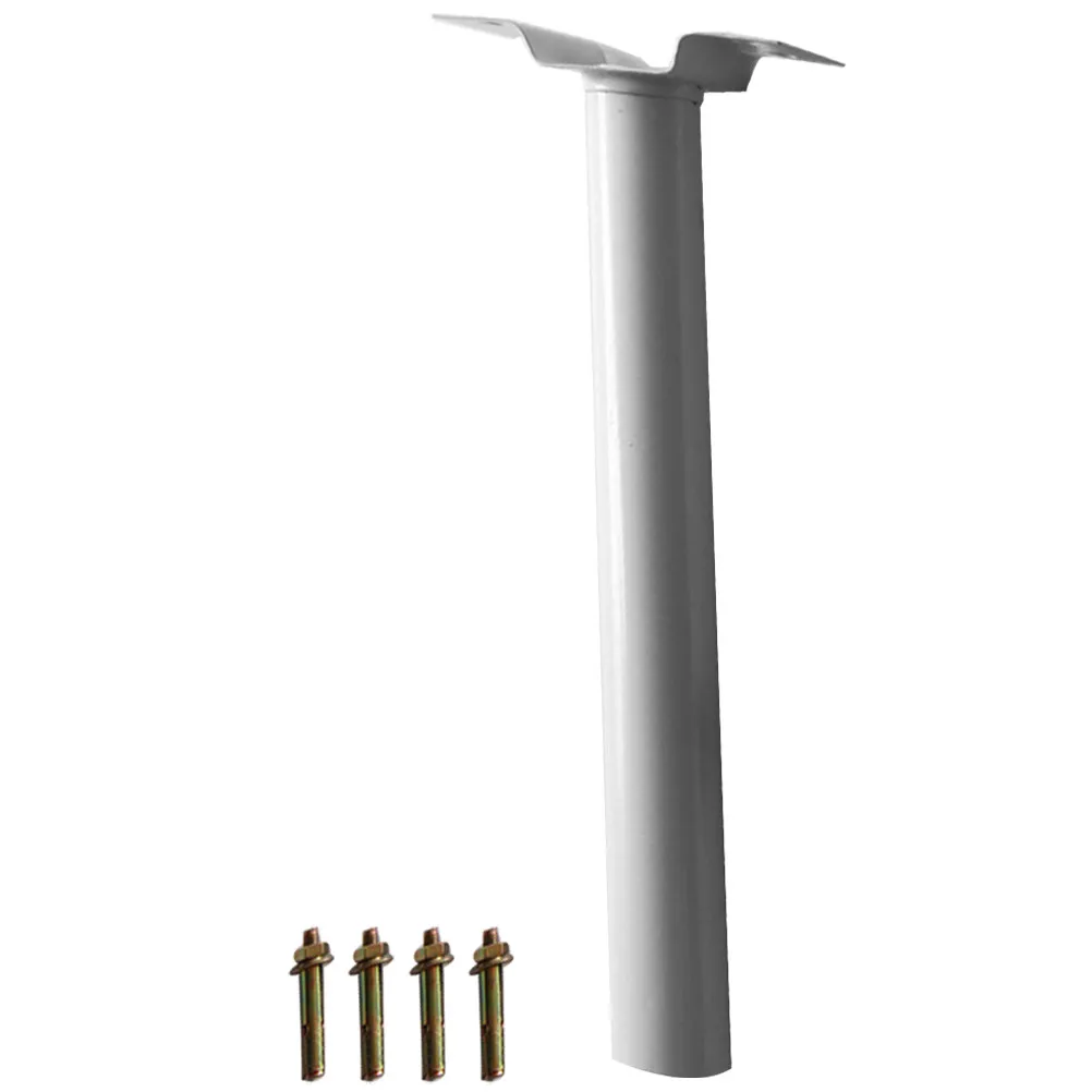 1Set Solar Street Light Mounting Bracket Metal Pole Extension Kit Sturdy Outdoor Lamp Support Arm Easy Install Light Fixing