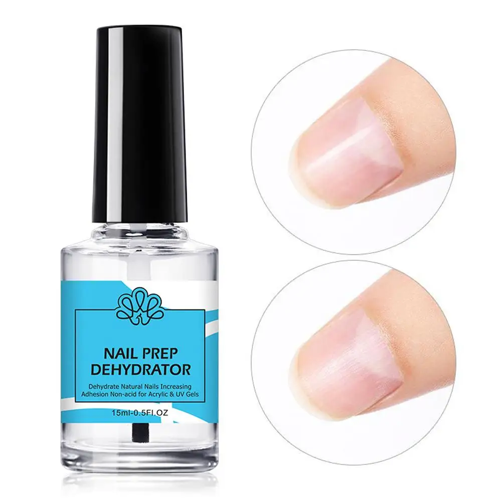 15 مللي مسمار التمهيدي مسمار الإعدادية تجفيف قاعدة معطف فوقي لا حاجة مصباح هلام البولندية مسمار مسمار الفن ورنيش من مانيكير LED UV D5T9 #6