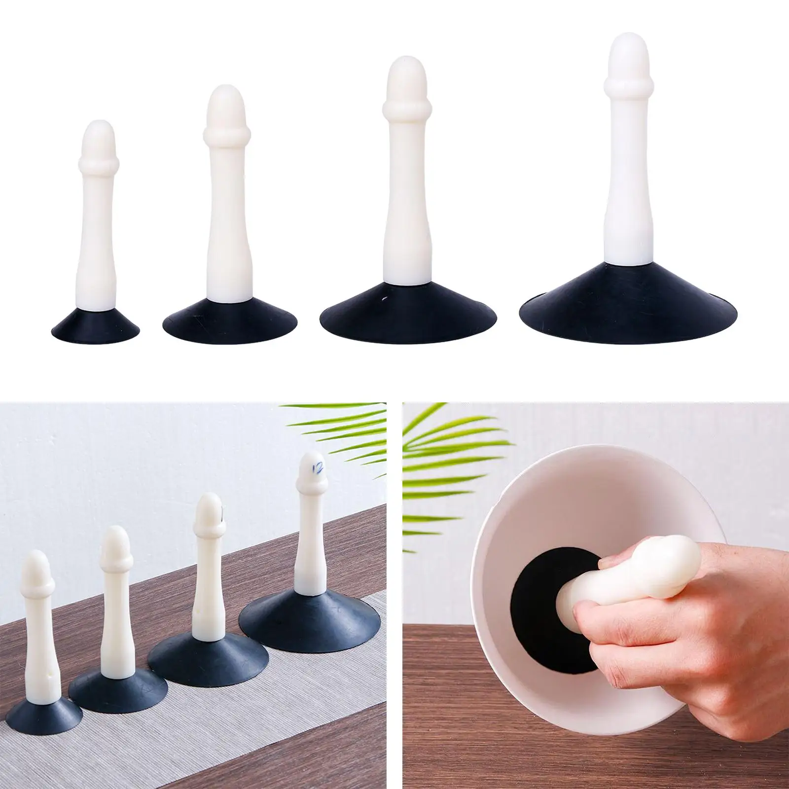 Clay Dip Glazing Tool Pottery Tool Plate Parts Glazing Coloring Tool Portable Expert Easy to Use Art Crafts Rubber Suction Cup