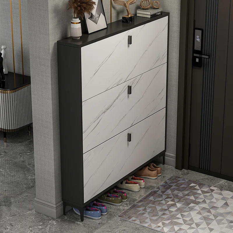 Cross-border supply amazon Amazon hot-selling tipping bucket shoe cabinet furniture factory processing custom shoe rack storage