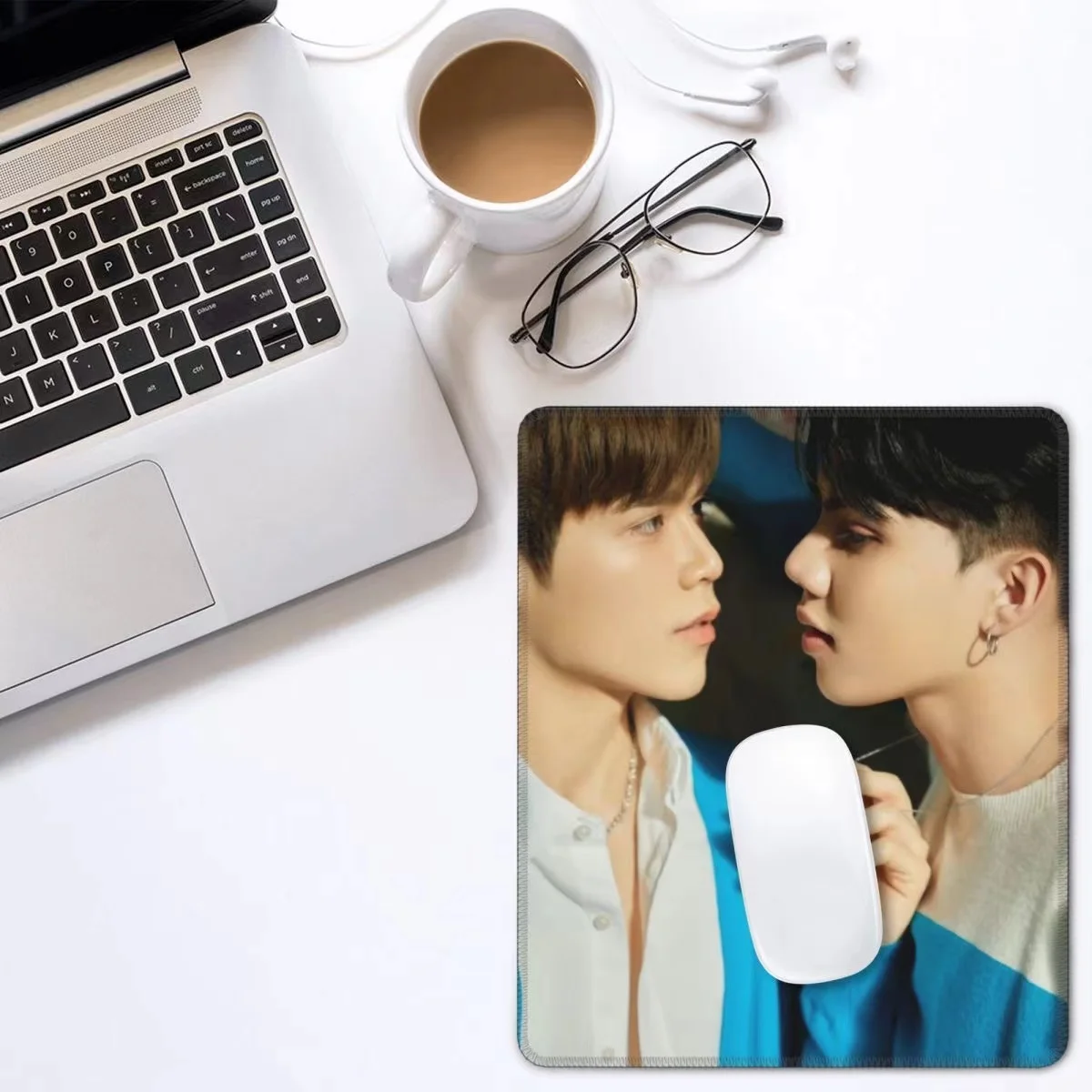 FortPeat Poster Computer Rubber Mouse Pad Thai TV Love In The Air Drama Stills Desk Mat Mug Blotters Desktop Decor Ornaments