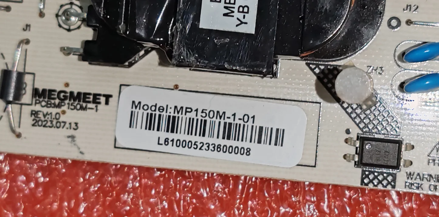 MP150M-1 LED TV-voedingsbord, fysieke foto, goed getest