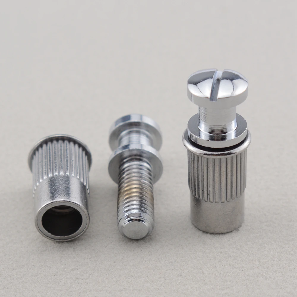 1 Set Original Genuine IBZ Quik Change III Tune-O-Matic Electric Guitar Bridge And Tailpiece Chrome