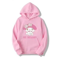 Y2k Cinnamoroll Print Hoodies Women Men Hip Hop Cartoon Long Sleeve Jacket Coats Autumn Harajuku Casual Loose Hooded Sweatshirt