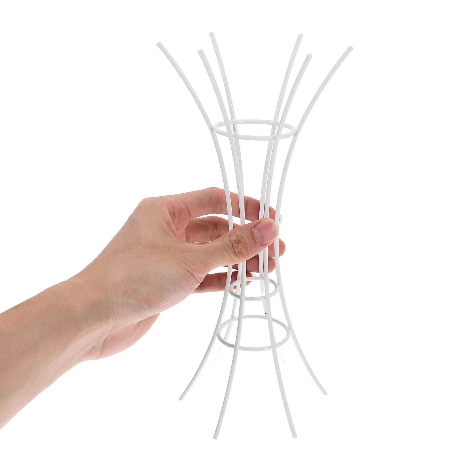 Air Plant Rack Iron Stand Decorative Holder Delicate Craft Home Garden Office Desk Live Houseplants Stylish Plant