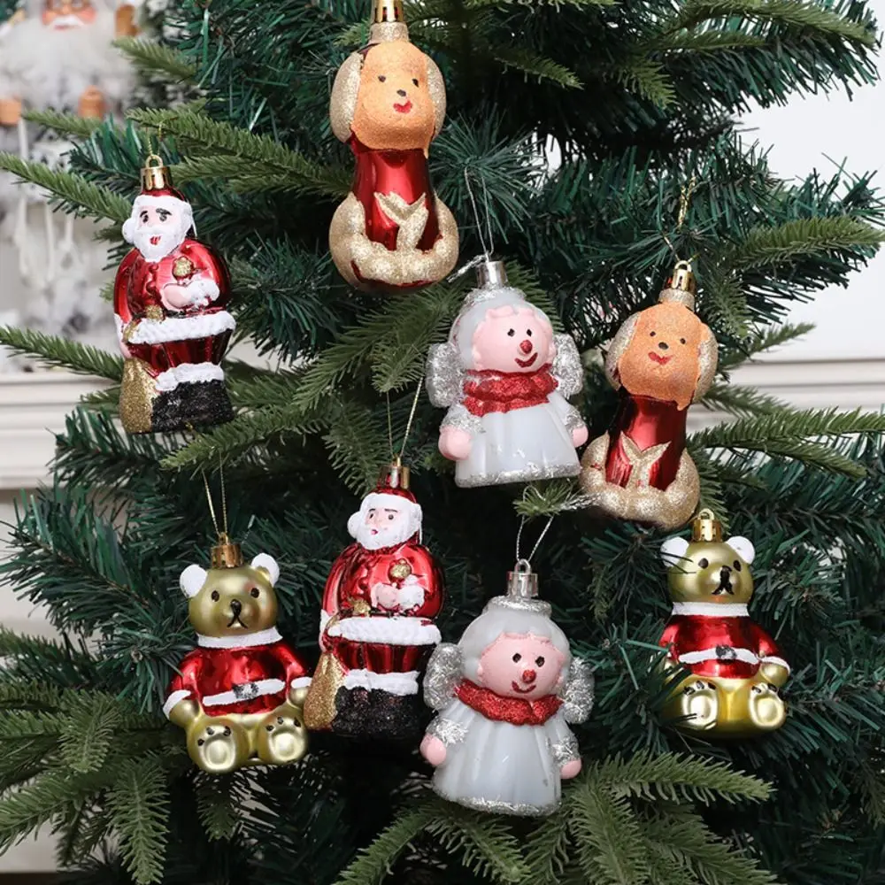 色とりどりのクリスマスハンギングデコレーション,プラスチック製の