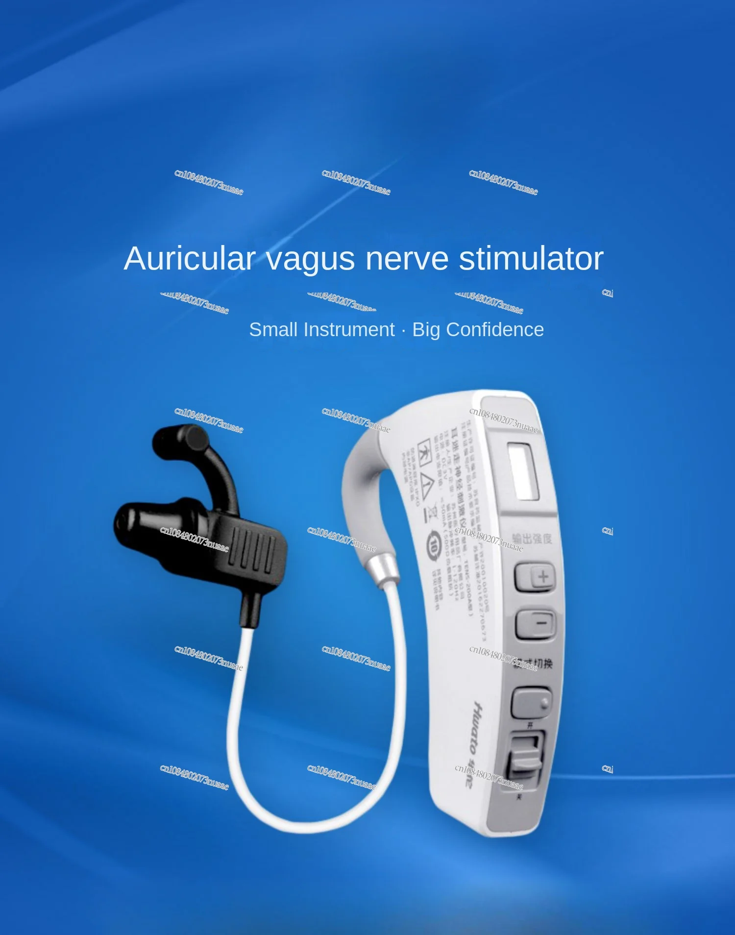 Huatuo-Ear vagus nerve stimulation instrument, home treatment device, for anxiety and anxiety