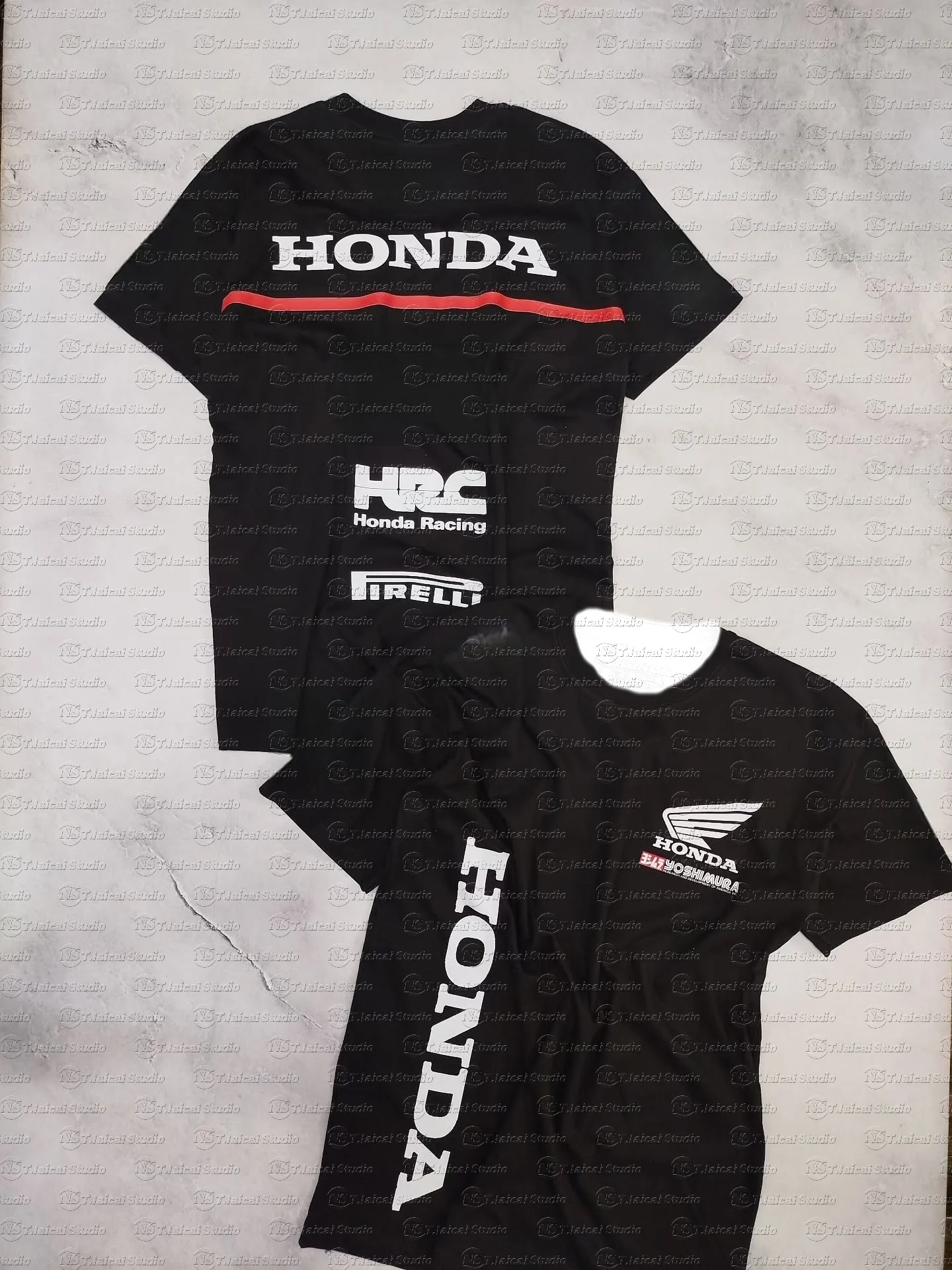 

Honda-мужская и женская свободная дышащая футболка, высокое качество, модный брендовый гоночный костюм, короткий рукав, принт, летняя мода