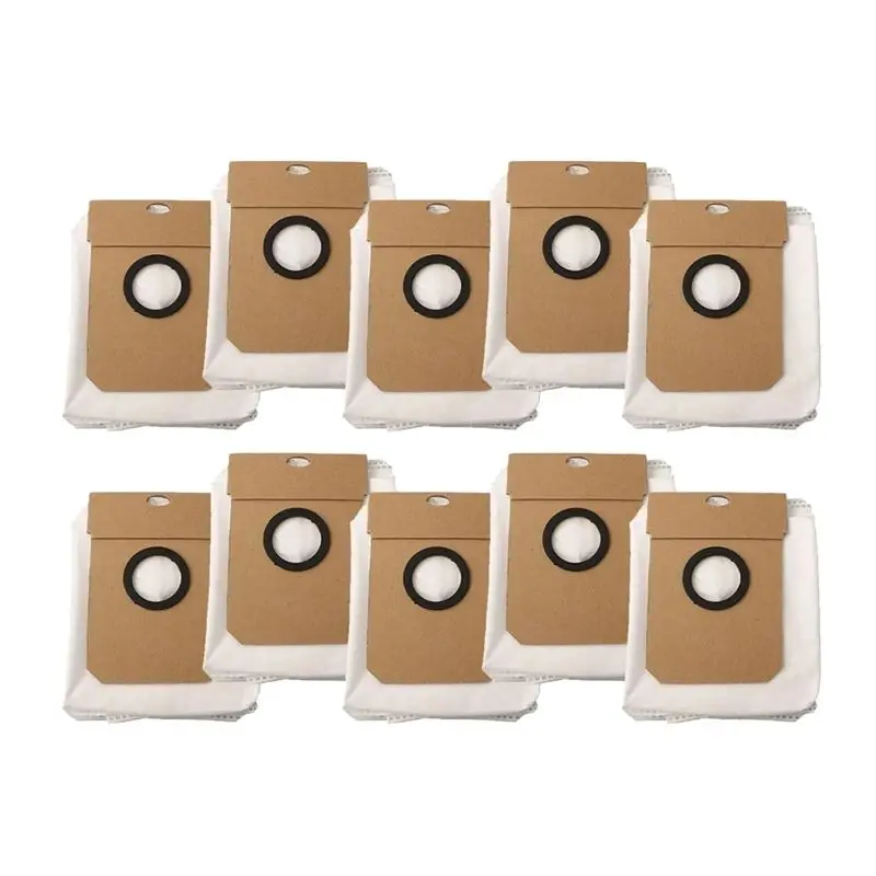 AS94-10 Pcs Replacement Vacuum Bags Compatible  For Conga11090/Haier H11/Yunmi Alpha3pro   Non Woven Dust Collection Bag