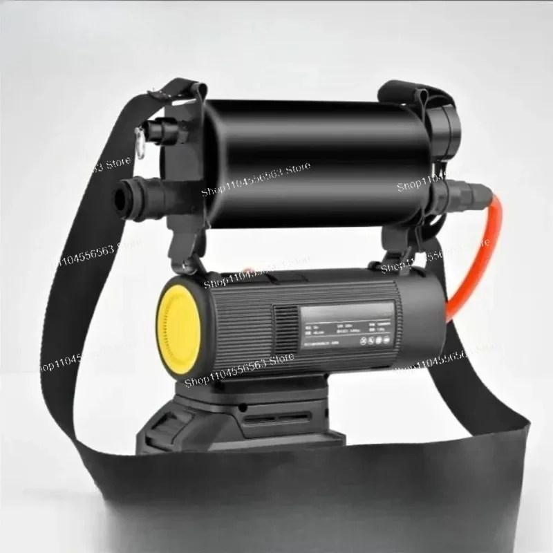 20V 200W Cordless Backpack Portable Air Compressor Inflator Pump Woodworking Tool