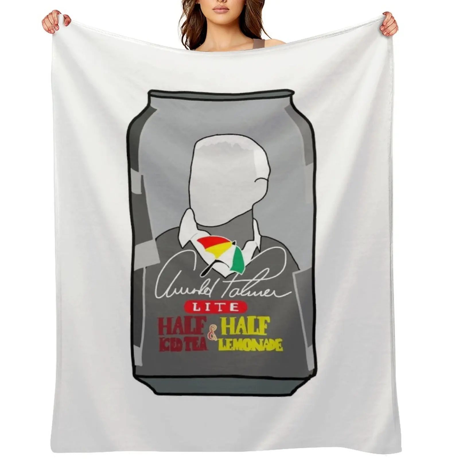 

Arnold Palmer Drink Can Throw Blanket For Baby Sofas Sofa Quilt blankets and throws Blankets