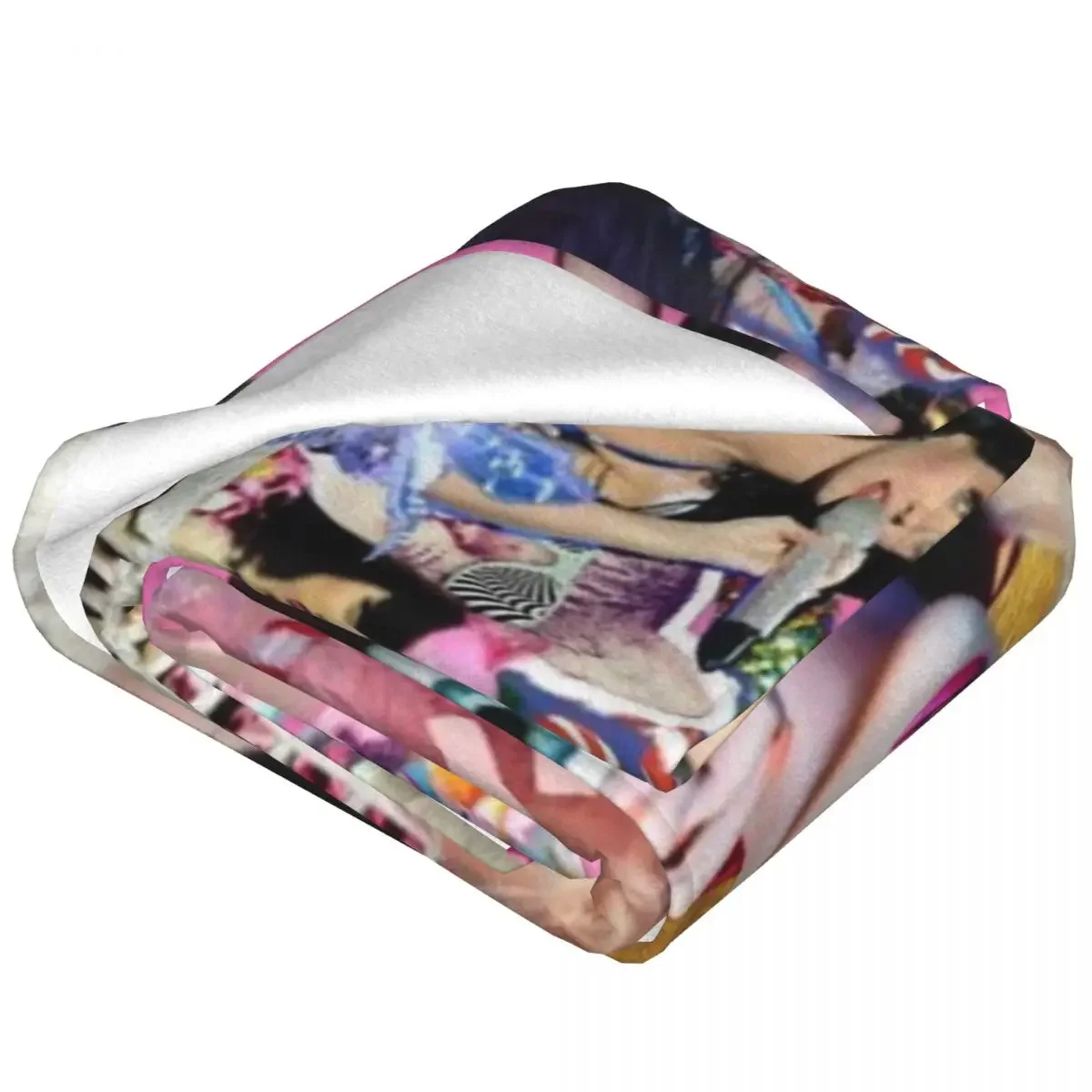 Katy Perry Pretty Flannel Blankets Quality Super Warm Muisc Tour Poster Throw Blanket Winter Travel Office Chair Cute Bedspread