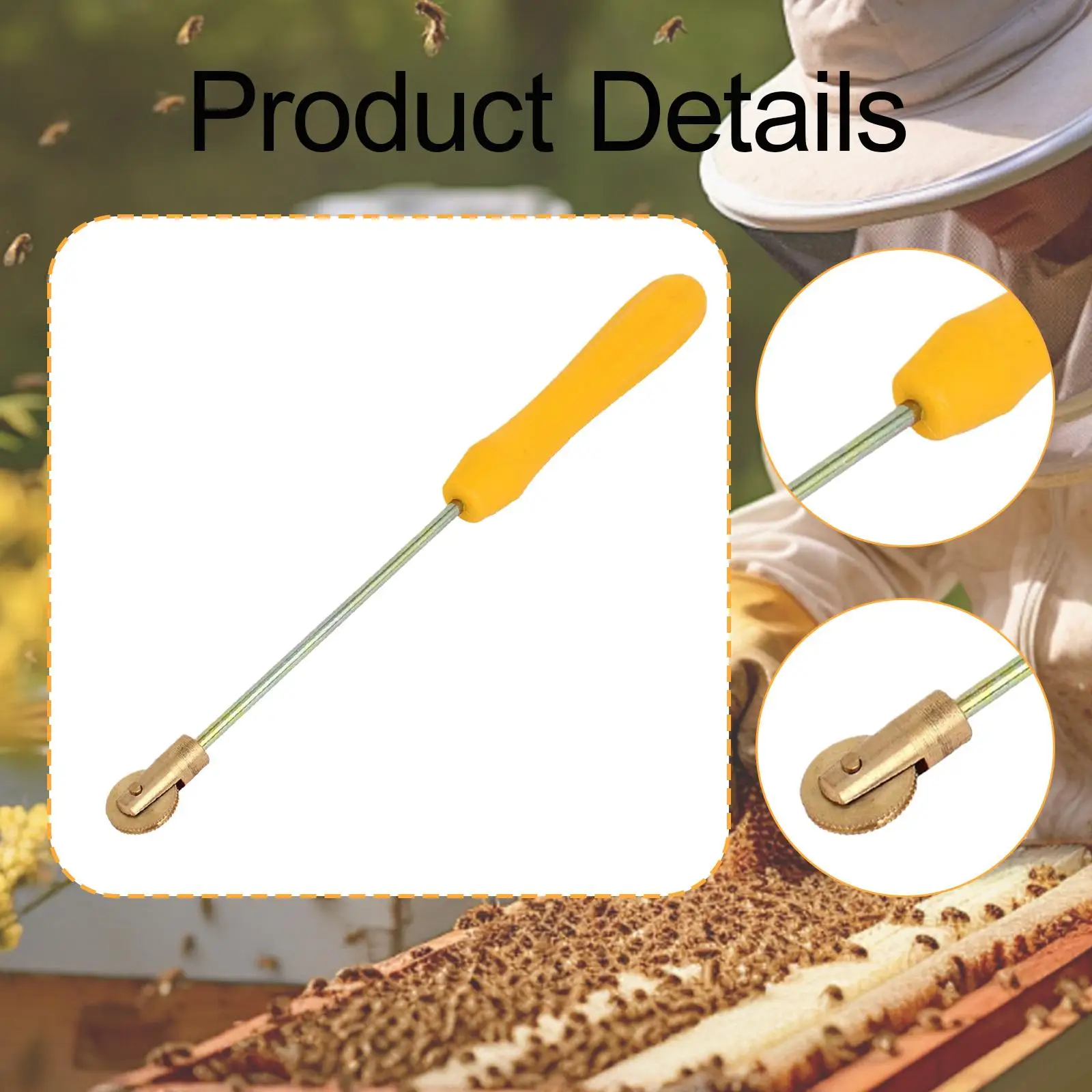 Beekeeping Wire Embedder Thread Keeper Compact for Hives Management Bee Tool