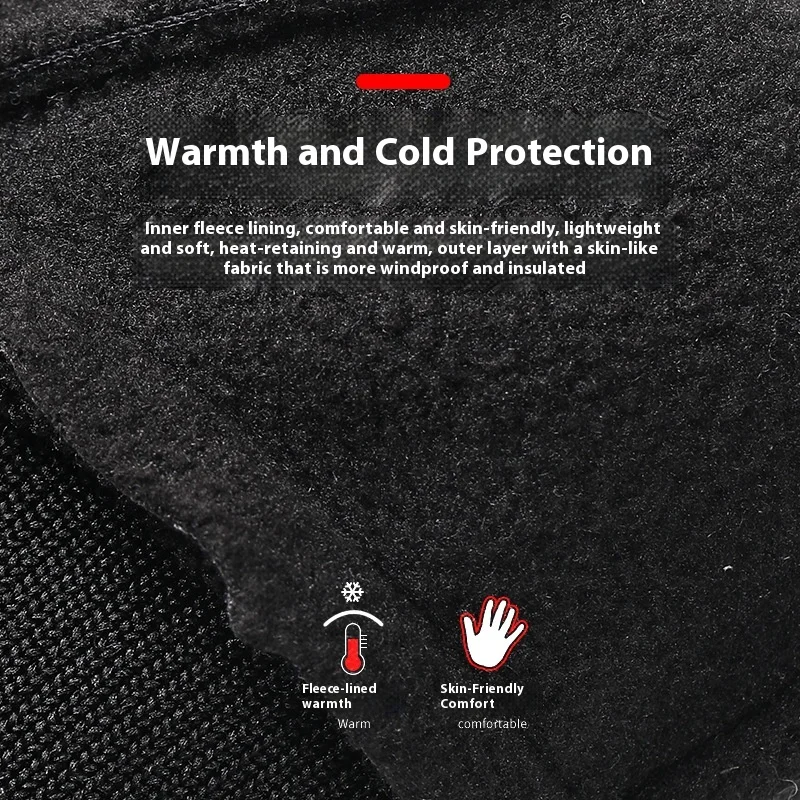 New Sports Gloves for Men, Autumn and Winter, Touch Screen, Windproof and Warm, Skiing and Outdoor Cycling Gloves for Women