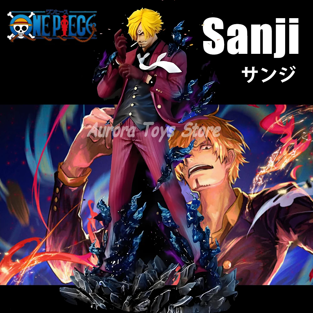 

25 см/9,84 дюйма аниме цельная фигурка Diable Jambe Sanji фигурка ПВХ Коллекционная статуя модель игрушки подарки