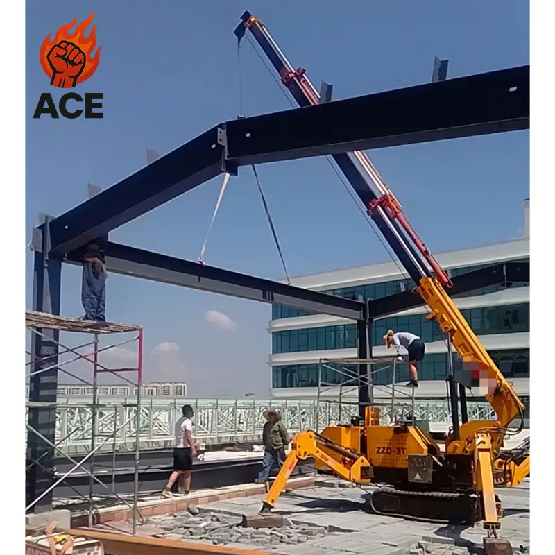 

Free shipping spider crane 5 ton EPA EURO5 spider crawler crane customized spider crane 10 ton with remote