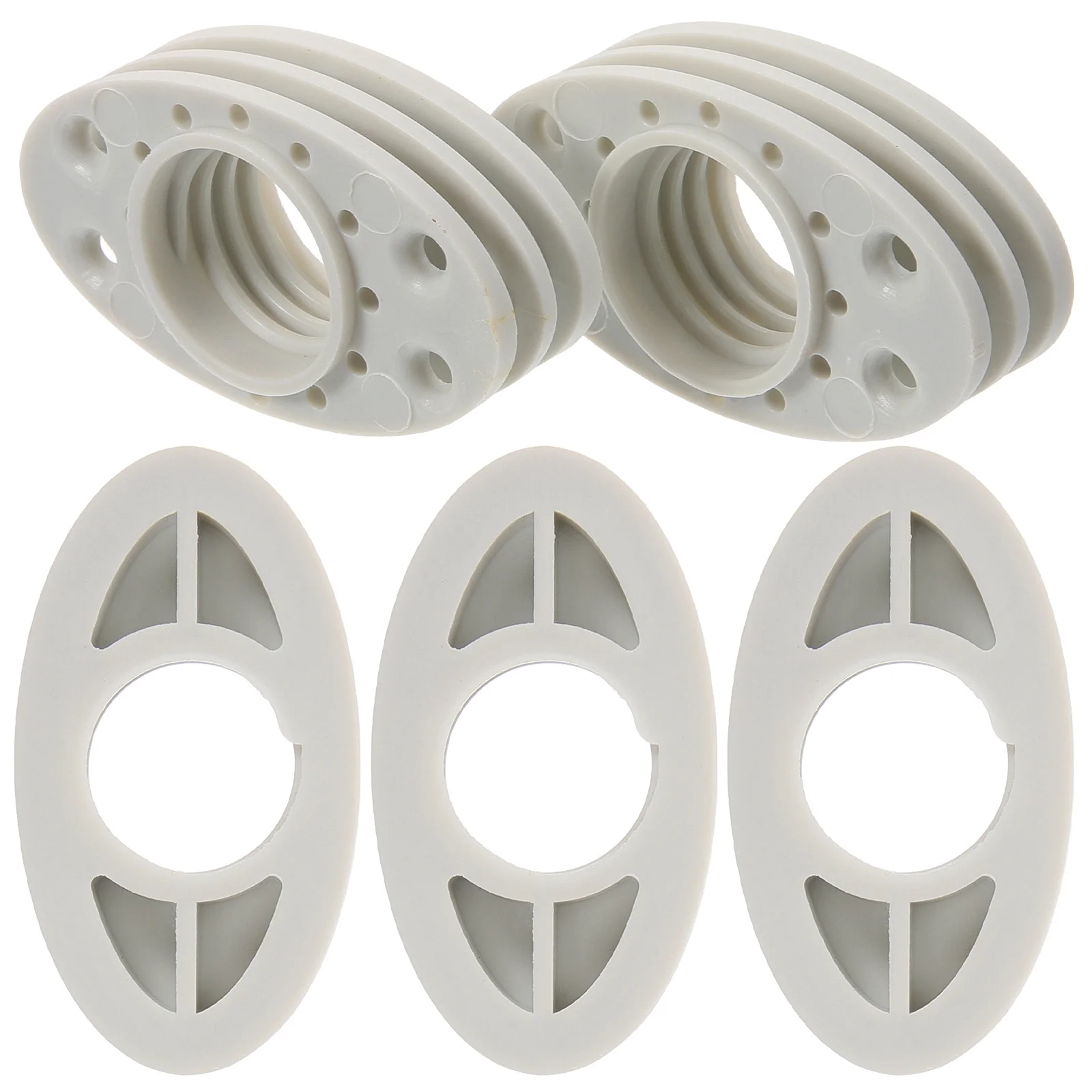 

5Pcs Universal Hot Water Bottle Filling Spout Leakproof Plastic Replacement Small Filling Spouts for Hot Water Bag Accessories