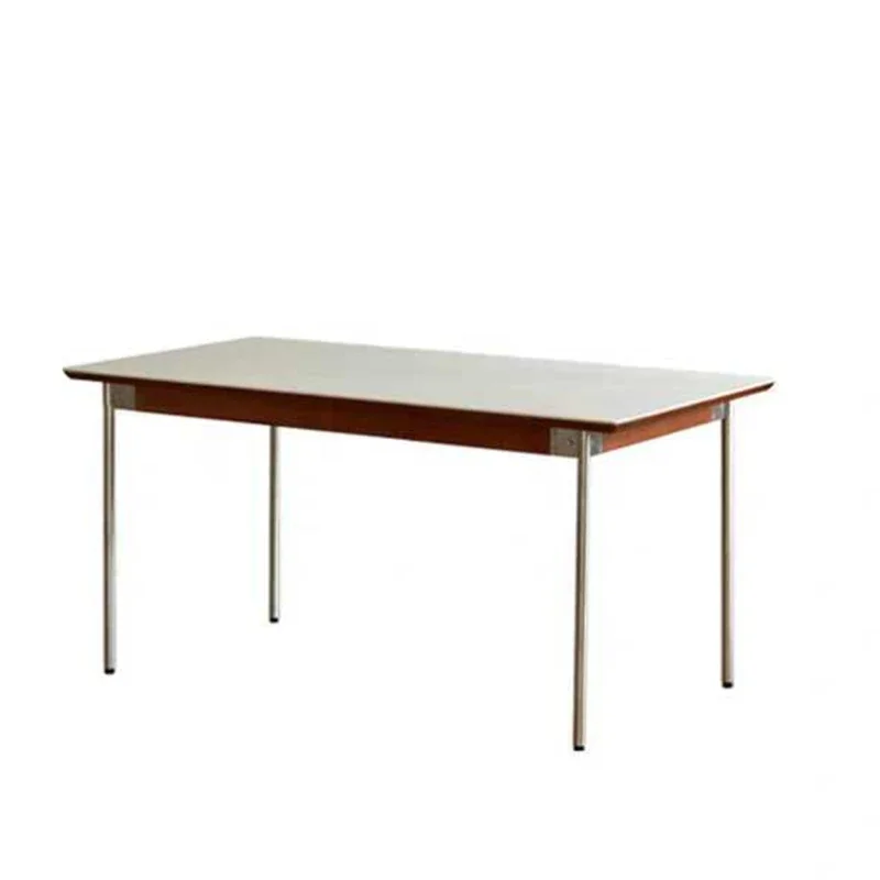 Luxury Industrial Dining Table Italy Modern Waterproof Reception Dining Table Floor Mobile Mesa Dobravel Portatil Decorations