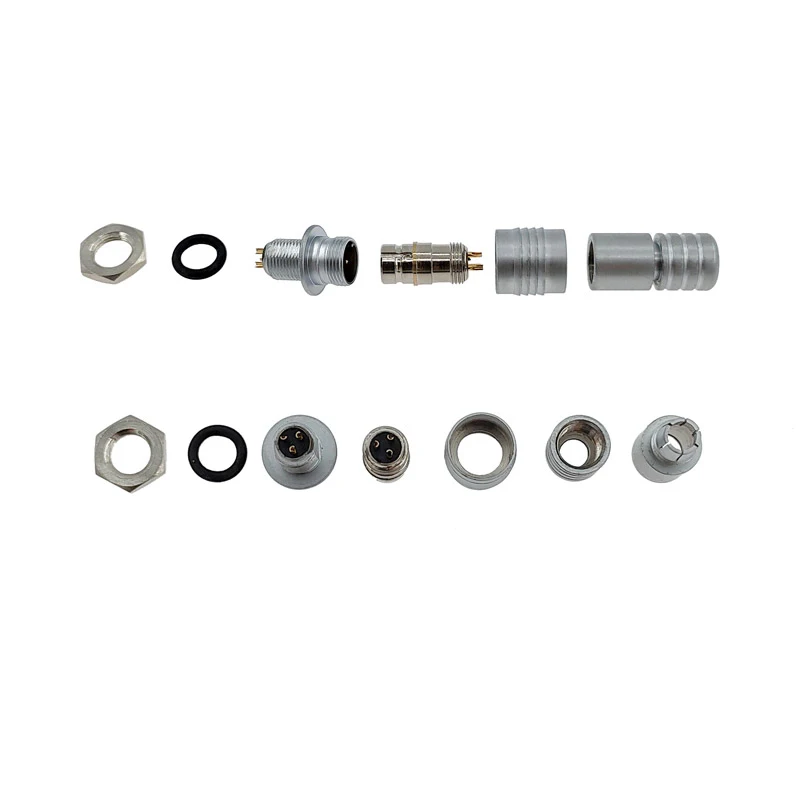 Tomada para Mini Aviação, conectores push-pull, pequeno, plugue rápido, 2Pin, 3Pin, 4Pin, 5Pin, 6mm, 10 peças