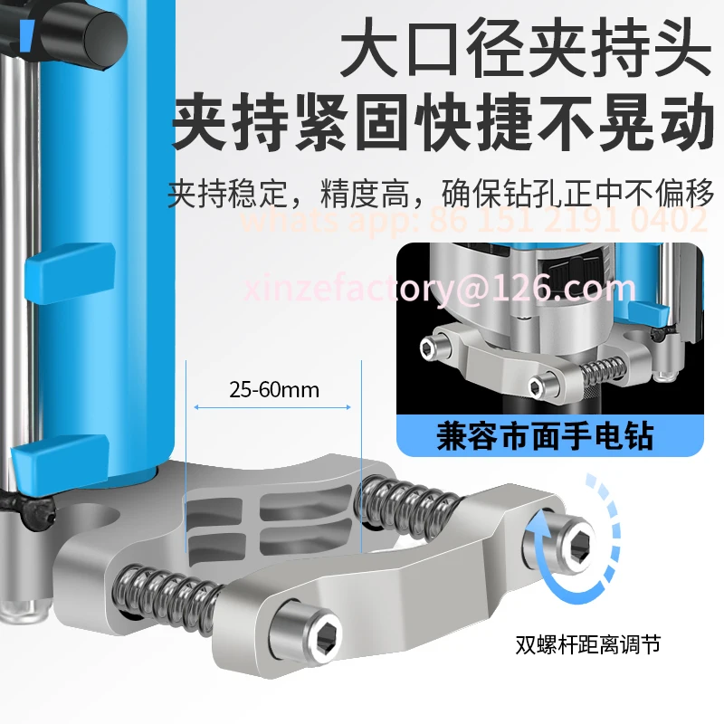 Customizable bench drill, small multi-function household flashlight, industrial grade manual level