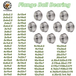 10pcs MF63ZZ 3x6x2.5mm Flange Bearing MF74 MF84 MF126 MF128 F608 F623 F683 F685 F688 F695 F63800 Z ZZ Deep Groove Ball Bearings