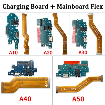 NEUE USB Lade Port Lade Buchse Anschluss Bord Wichtigsten FPC Verbinden Mainboard Flex Kabel Für Samsung A10 A20 A30 A40 A50