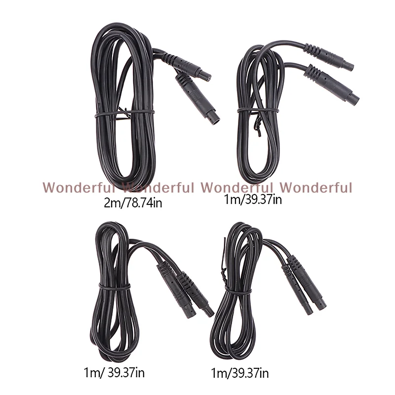 Cabo de extensão para câmera de carro, 4 pinos, 5 pinos, 6 pinos, monitor hd, câmera de visão traseira do veículo, cabo conector macho para fêmea