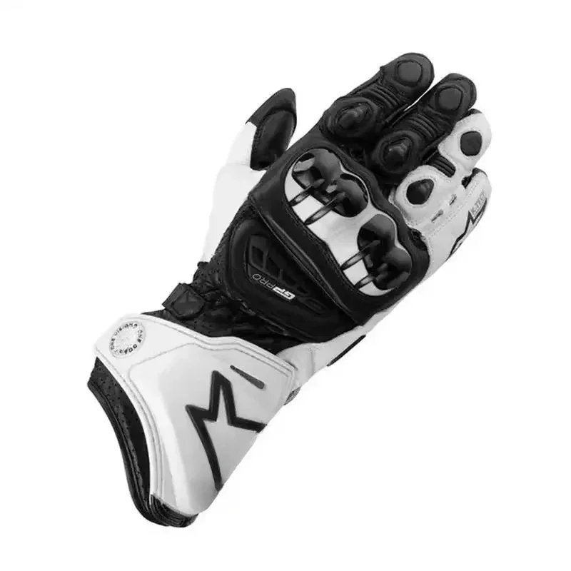 

New Motorcycle Gloves For GP-PRO Men Cowhide Racing Motocross Gloves Hard Knuckle Touchscreen Moto Gloves For Dirt Bike Moto